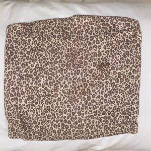 American Eagle cheetah tube top